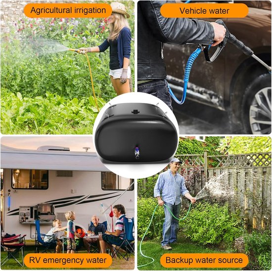Waterreservoir 400 Liter Mobiele Watertank Buiten Activiteiten waterreservoir-400-liter-mobiele-watertank-buiten-activiteiten