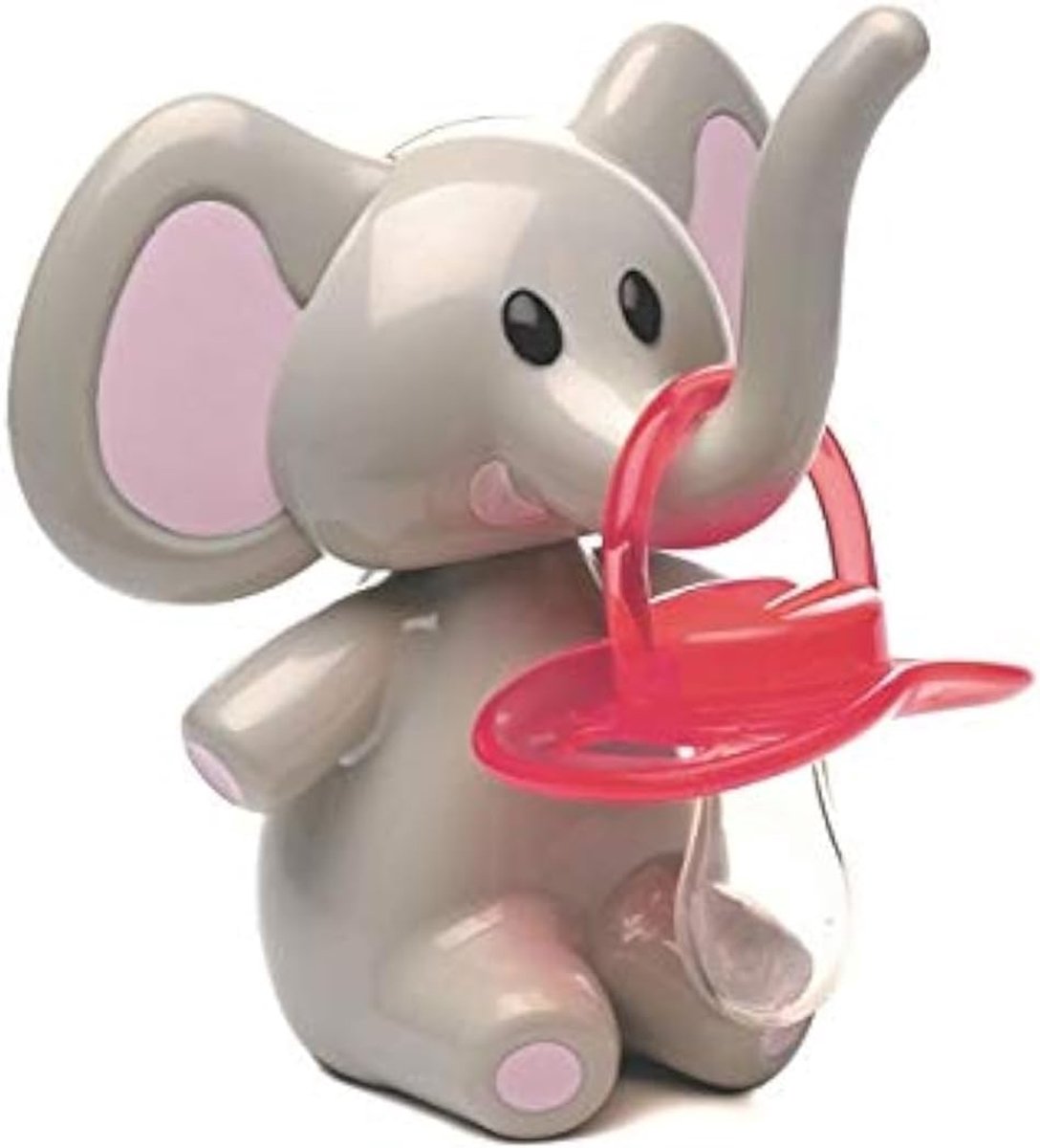 Decoratieve Fopspeenhouder - Spenen Opbergen - Spenen Schoon Houden - Olifant Vorm - 10 x 85 x 65 cm