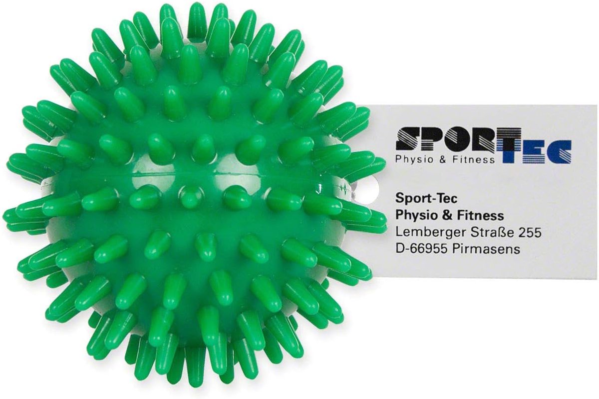 Egel Bal Set - Massagebal Noppen - Spierontspanning Hand - Bevordert Doorbloeding - Ø 7 Cm - Groen