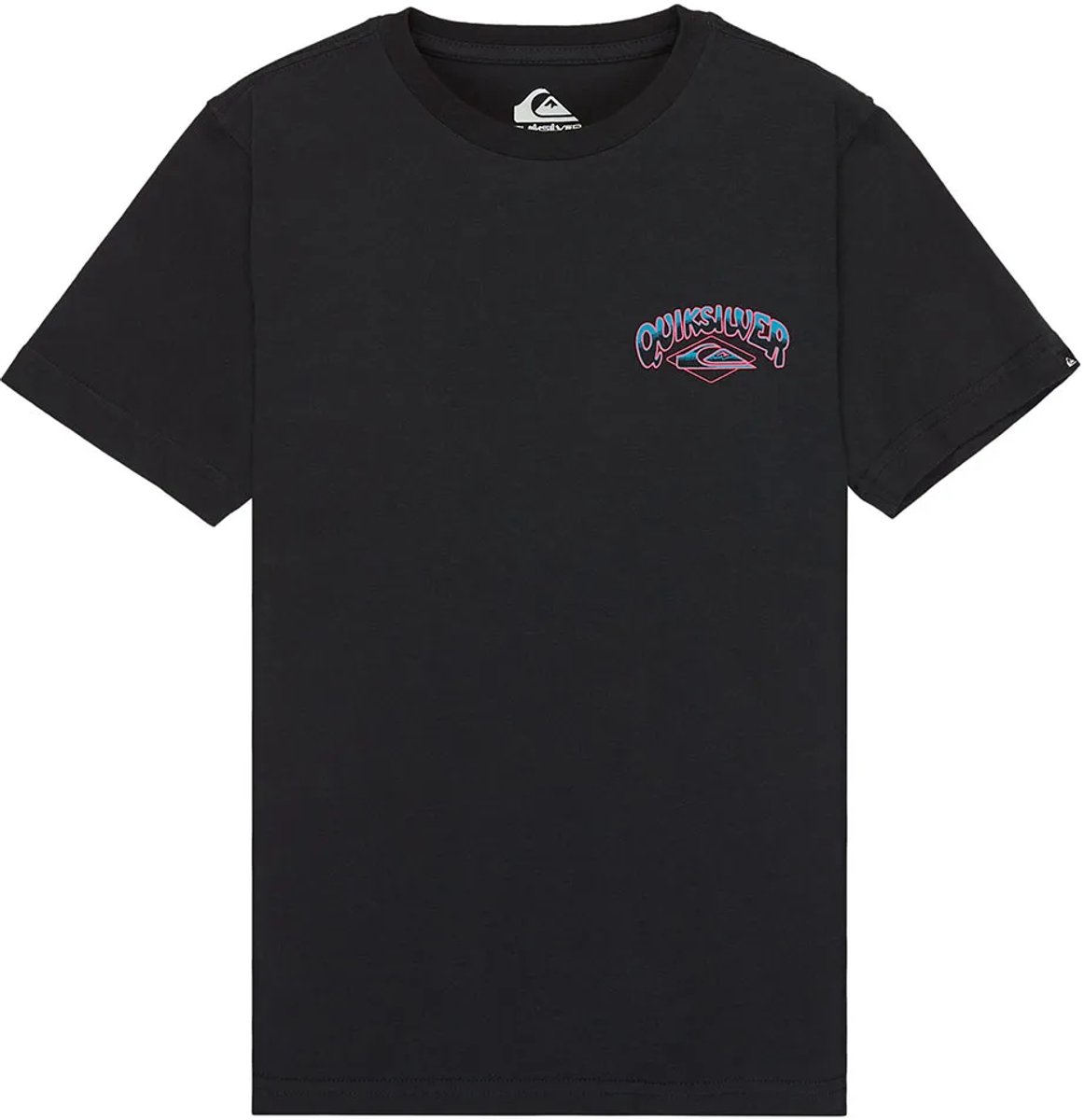 Quiksilver Palm Horizon T-shirt Met Korte Mouwen 16 Years Jongen Zwart