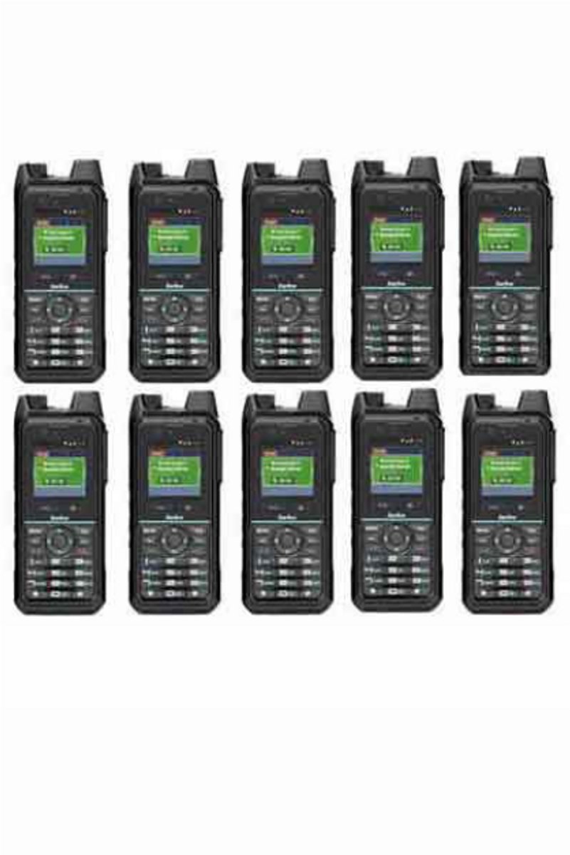 Set van 10 Inrico T330 4G LTE Zello Smart Portofoons IP68