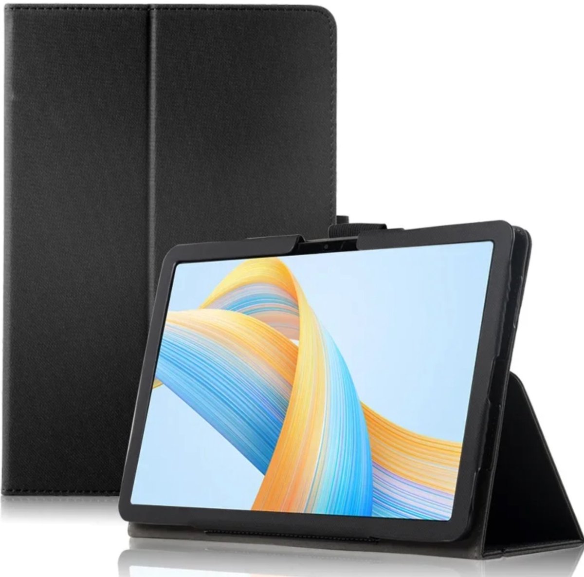 EtuiTab Serie - Tablethoes - Handgreep - Standfunctie - Zwart