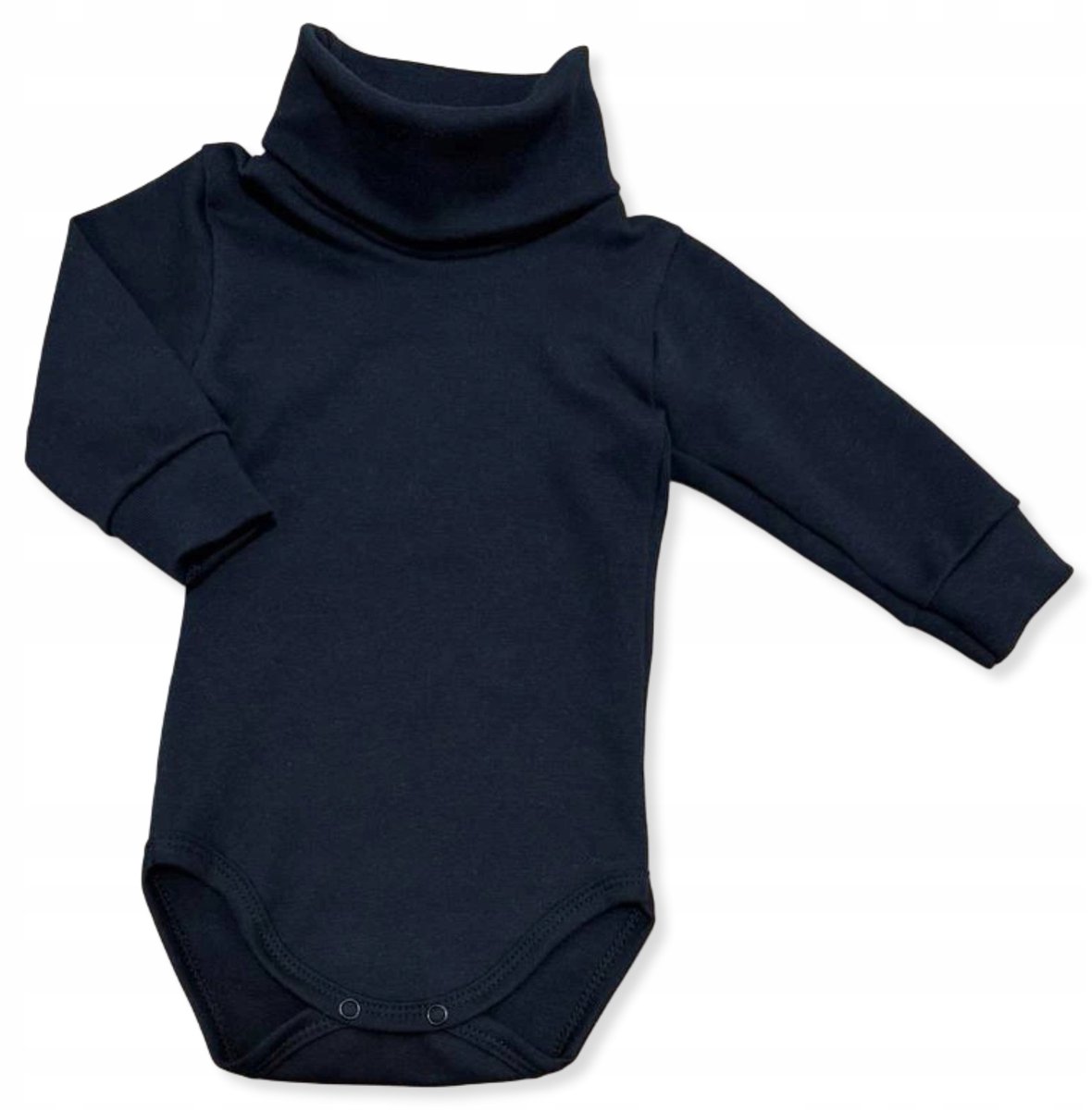 Dartomik - Kinderbody met Coltrui - Lange Mouwen - Zwart - 98