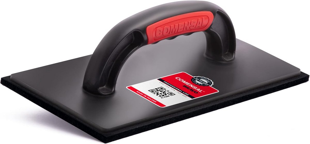 Raspplank Cellenrubber voor Voegwerk Tegels Kunststof Handgreep 280 x 140 mm
