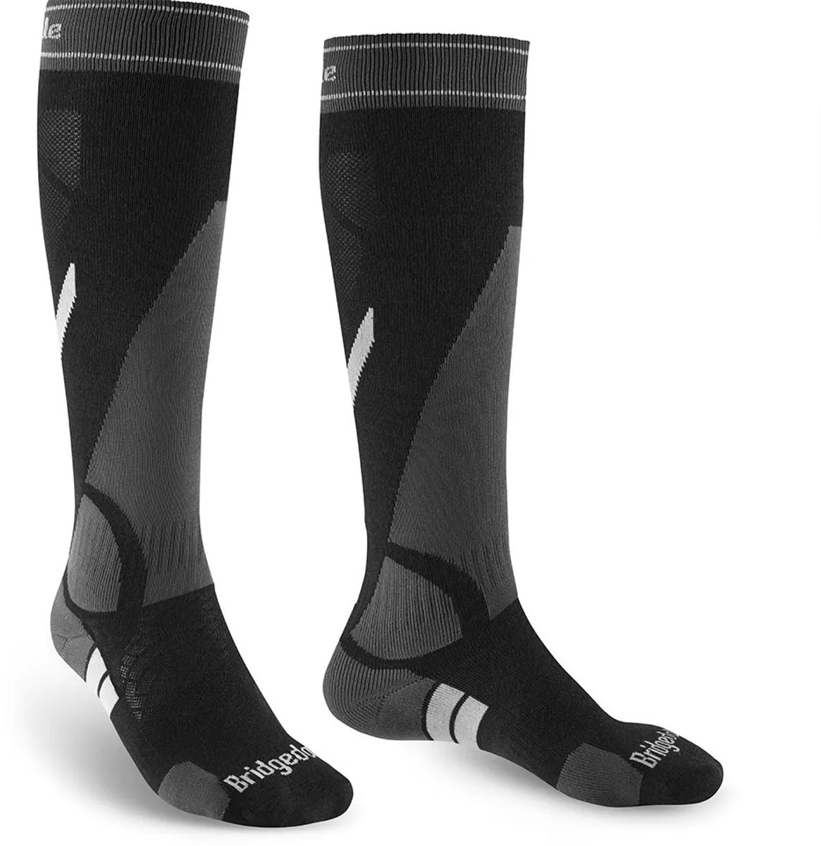 Bridgedale Lightweight Merino Performance Lange Sokken Man Zwart