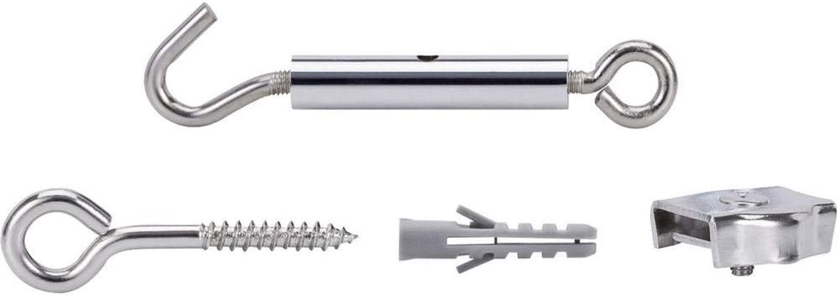 RVS Kabelmontageset voor Spanbevestiging Plafondlamp met Touwaccessoires