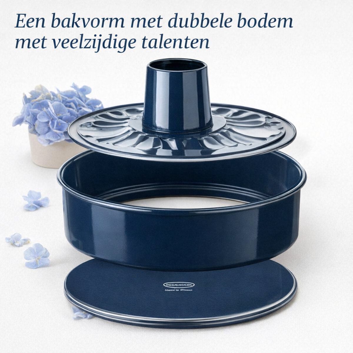 Set van 2 Springvormen en Savarin met dubbele bodem 28 cm Dr. Oetker Back Liebe