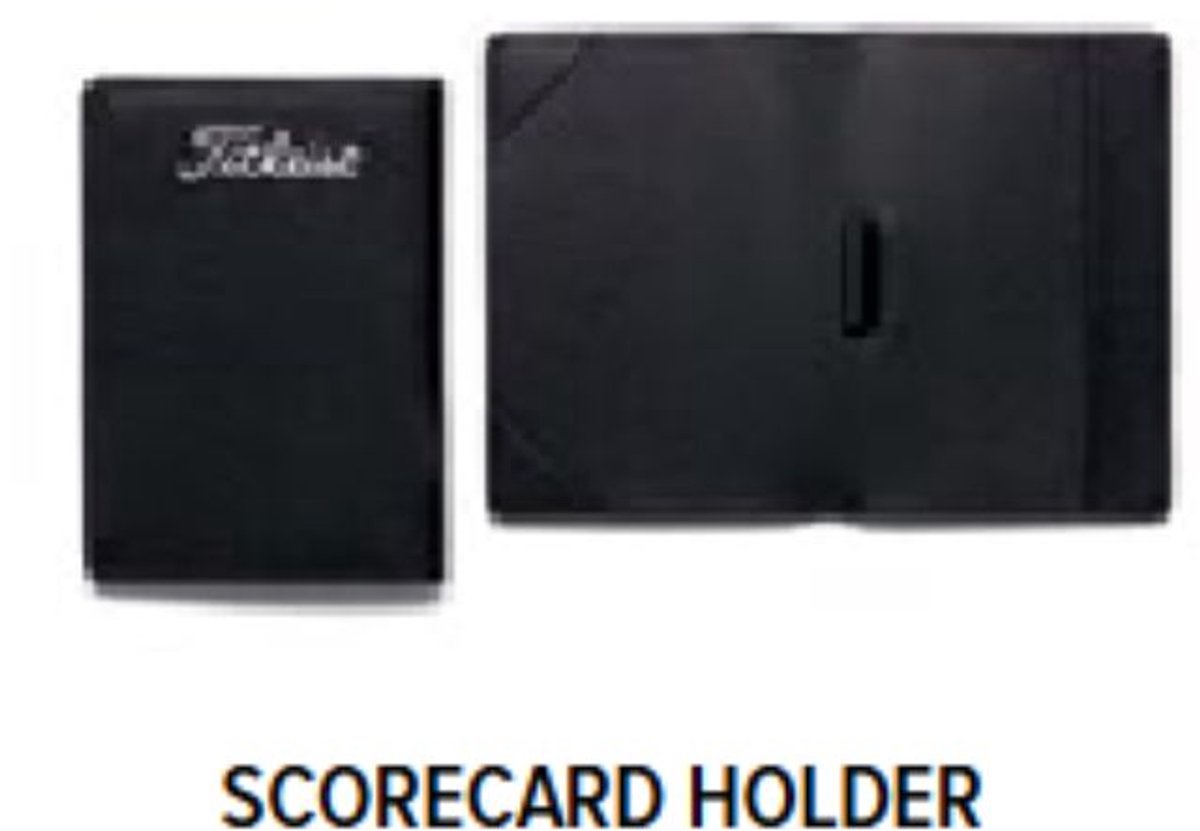 Titleist Lederen Scorecard Houder