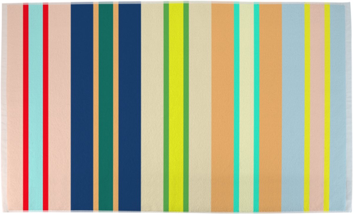 REMEMBER Valletta, 50 x 80 cm, Katoen, Meerkleurig, 1 stuk(s)