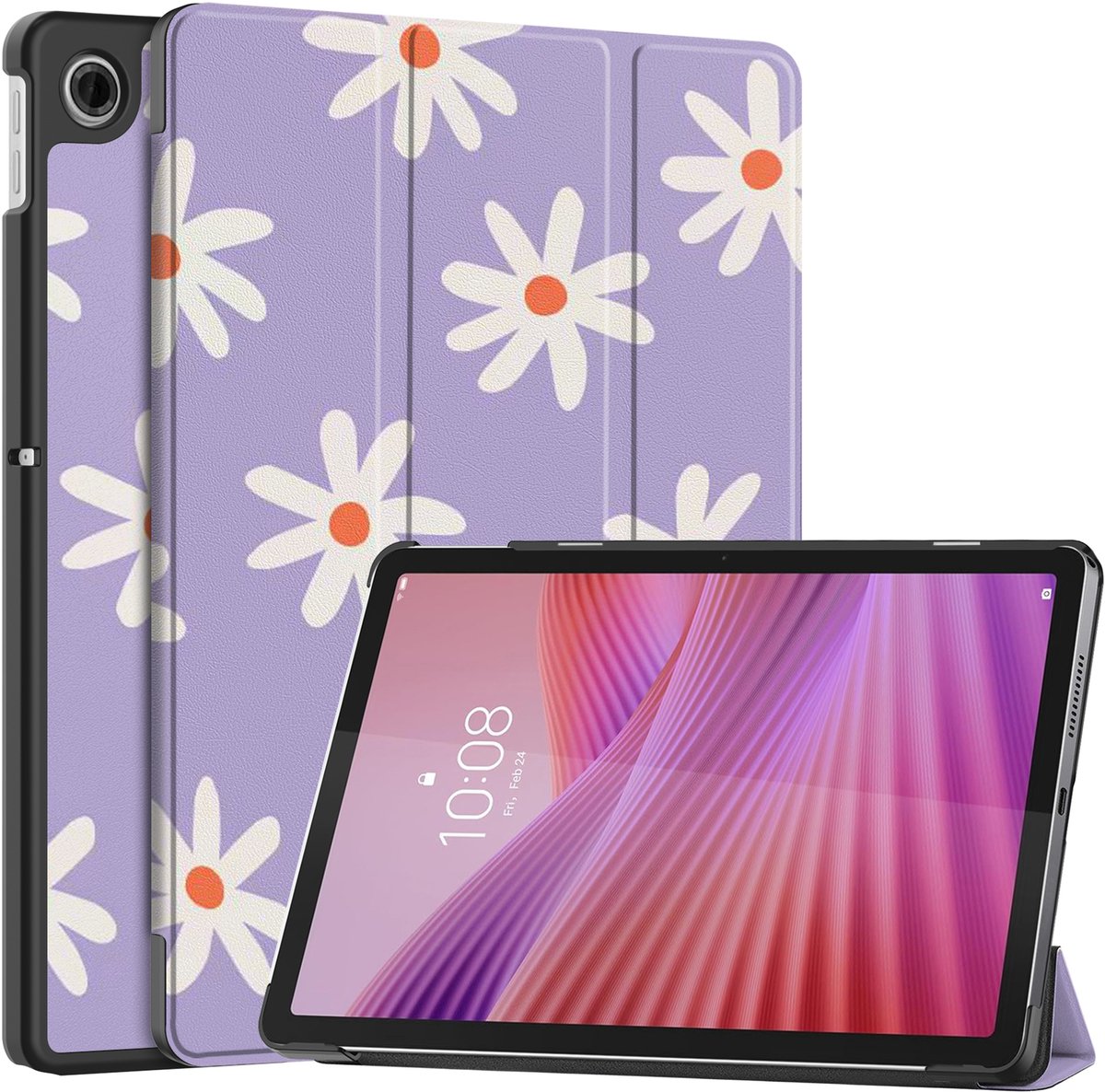 imoshion Tablet Hoes - Geschikt voor Lenovo Tab (2025) - Design Trifold Bookcase