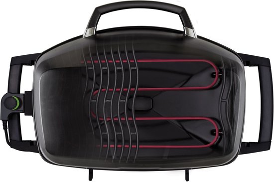 Napoleon Travelq Pro285e Elektrische Barbecue - Grilloppervlak (LxB) 54x54 cm - Met Thermometer - Zwart van Merkloos — afbeelding 5