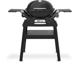 Weber Q1200N gasgrill met compact stand zwart