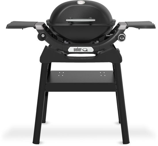 Weber Q1200N gasgrill met compact stand zwart