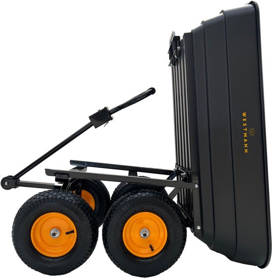 Westmann - Tuinwagen - Kipwagen - Inhoud 125 L - Draagkracht 300 kg van Merkloos	 — afbeelding 3