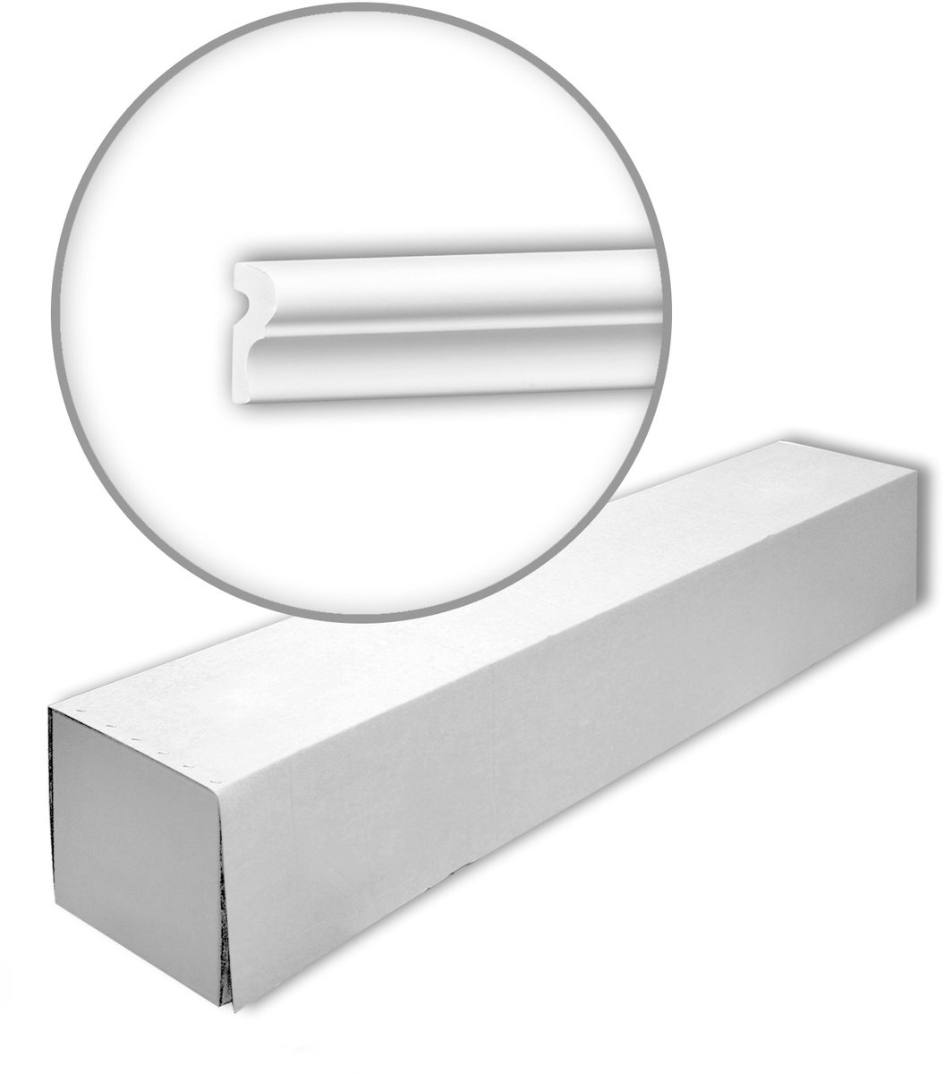 Profhome 151401 1 doos 40 stukken Wandlijst 80 m