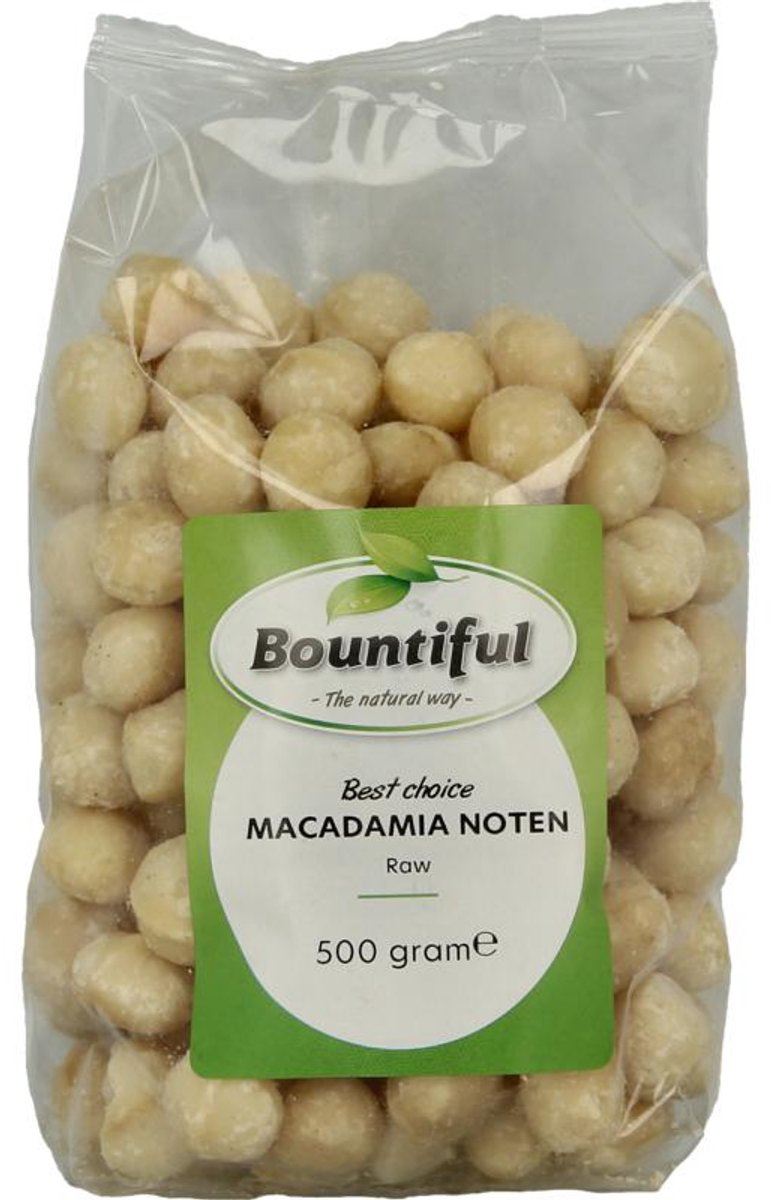 Bountiful Macadamia noten 500 gram