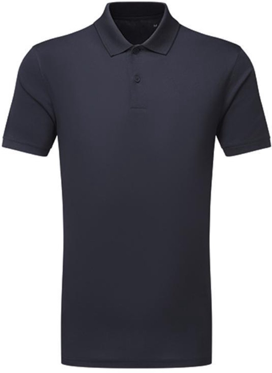 TriDri - Textured Recycled Polo - French Navy maat XL
