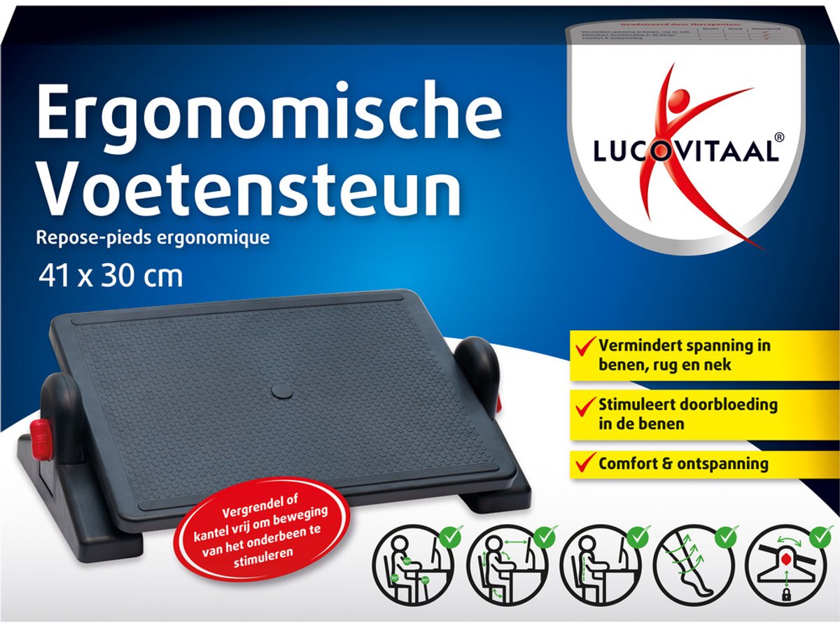 Bol.com Lucovitaal Ergonomische Voetensteun 1ST aanbieding