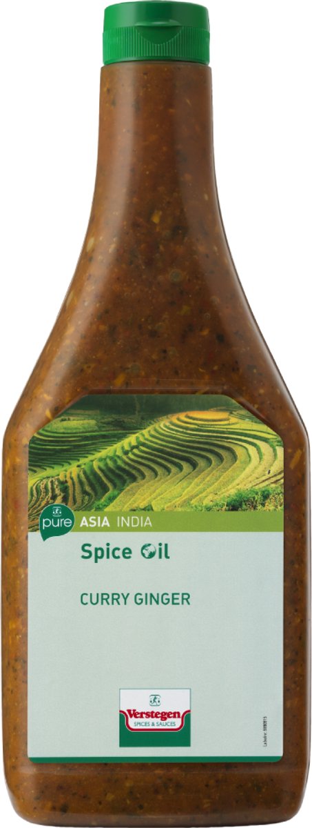 Verstegen - Spice Oil - Curry Ginger - Fles - Marinades - 870ml