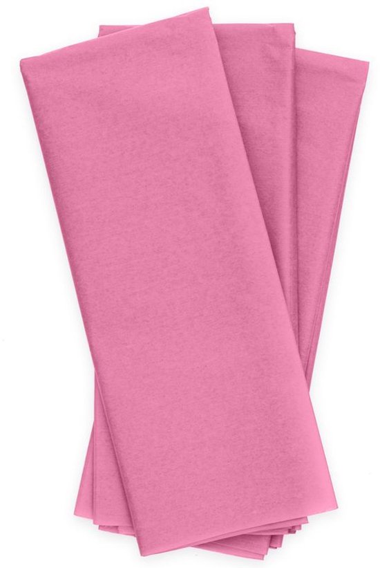 Papier de soie Globos, 10 feuilles, rose, 50 x 70 cm