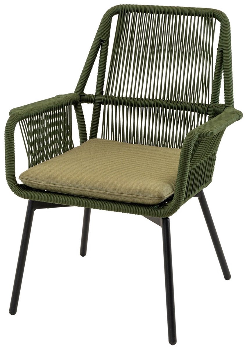 Silas tuinstoel - groen set van 4 stuks