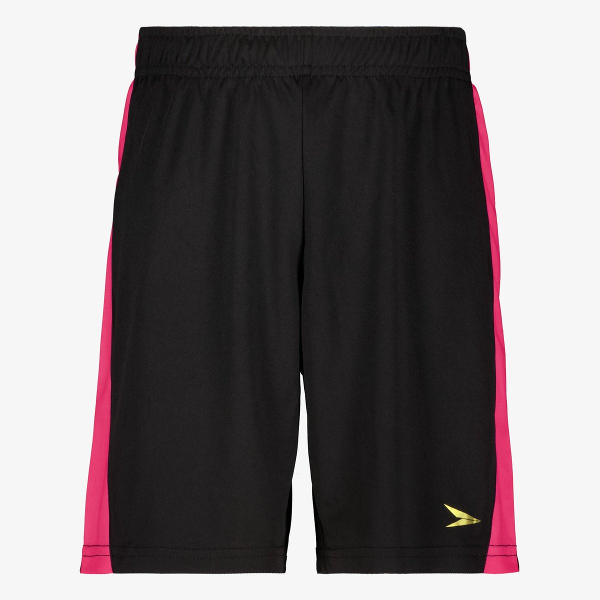 Dutchy kinder voetbalshort zwart roze - Maat 116