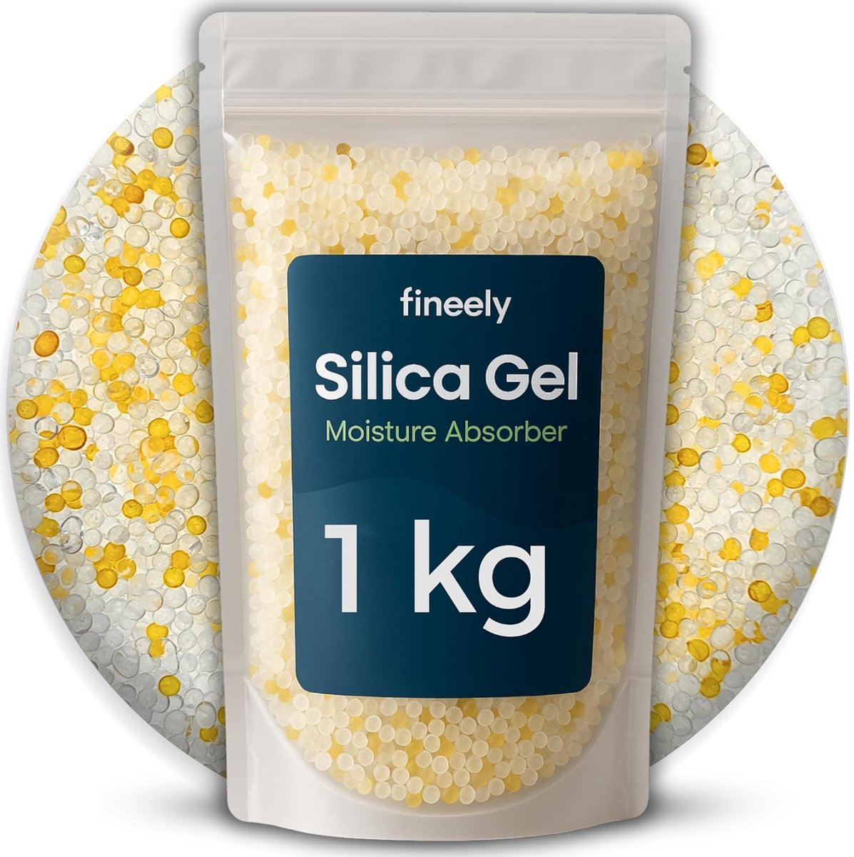 Droogmiddel Silicagel 1 kg voor Opslag en Elektronica Bescherming