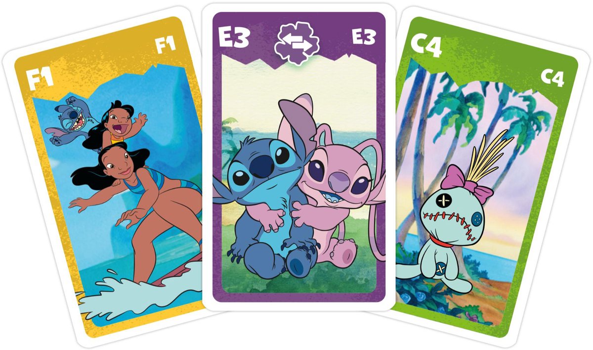 Shuffle Lilo & Stitch - 4-in-1 Kaartspellen (Kwartet, memo, snap, actiespel) — afbeelding 4