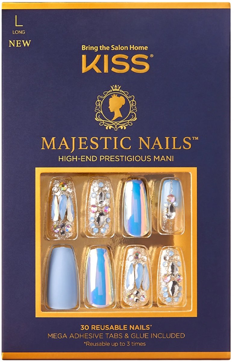 Majestic Nails My Jewel Kiss - Kunstnagels - 30 stuks