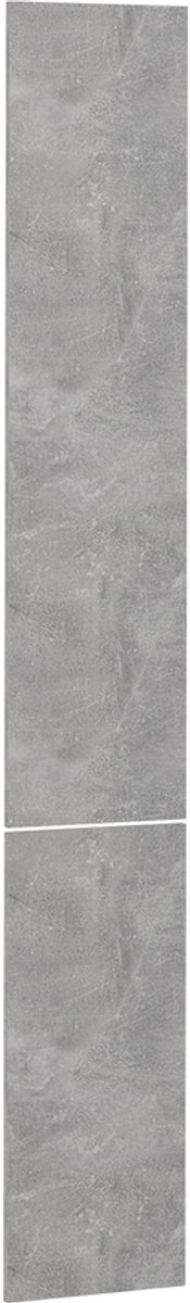 Vicco R-Line Keukenfront – 29.6 x 196 cm meubelfront voor de hoge apothekerskast Beton