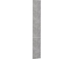 Vicco R-Line Keukenfront – 29.6 x 196 cm meubelfront voor de hoge apothekerskast Beton