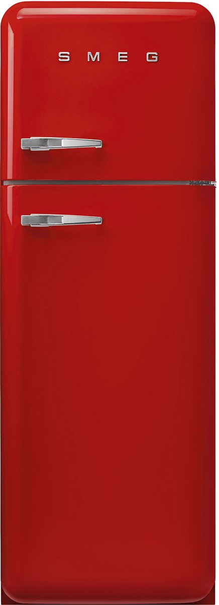 Smeg FAB30RRD6 koel-vriescombinatie Vrijstaand 294 l Rood