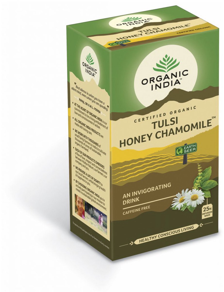 Biologische Tulsi Honey Chamomile