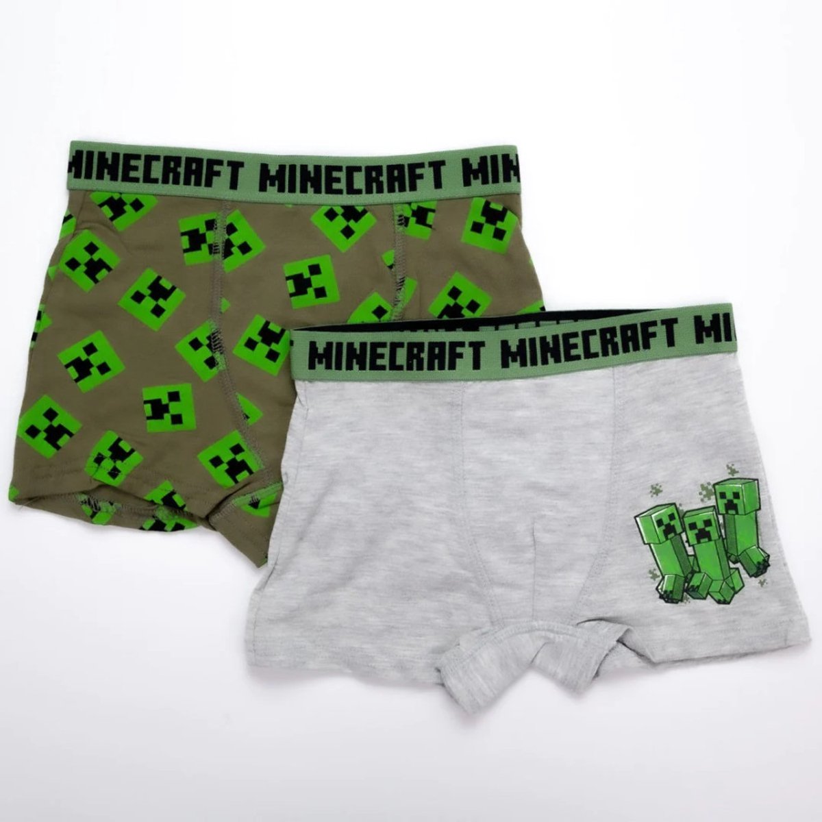 Minecraft kinderboxershorts 2 stuks/pakket 8 jaar