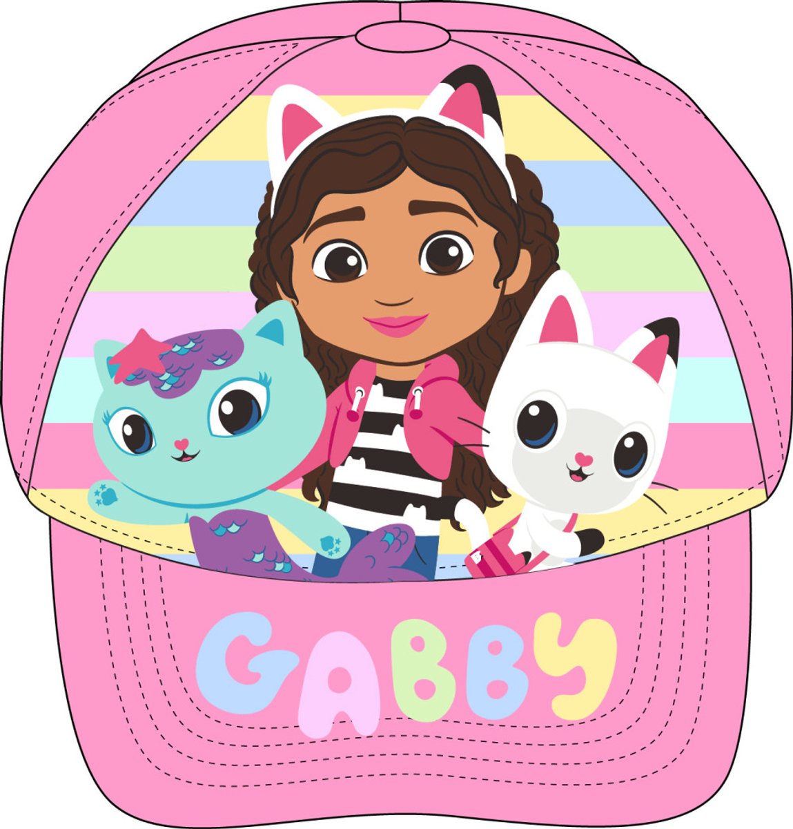 Gabby's Dollhouse kids honkbalpet 54 cm