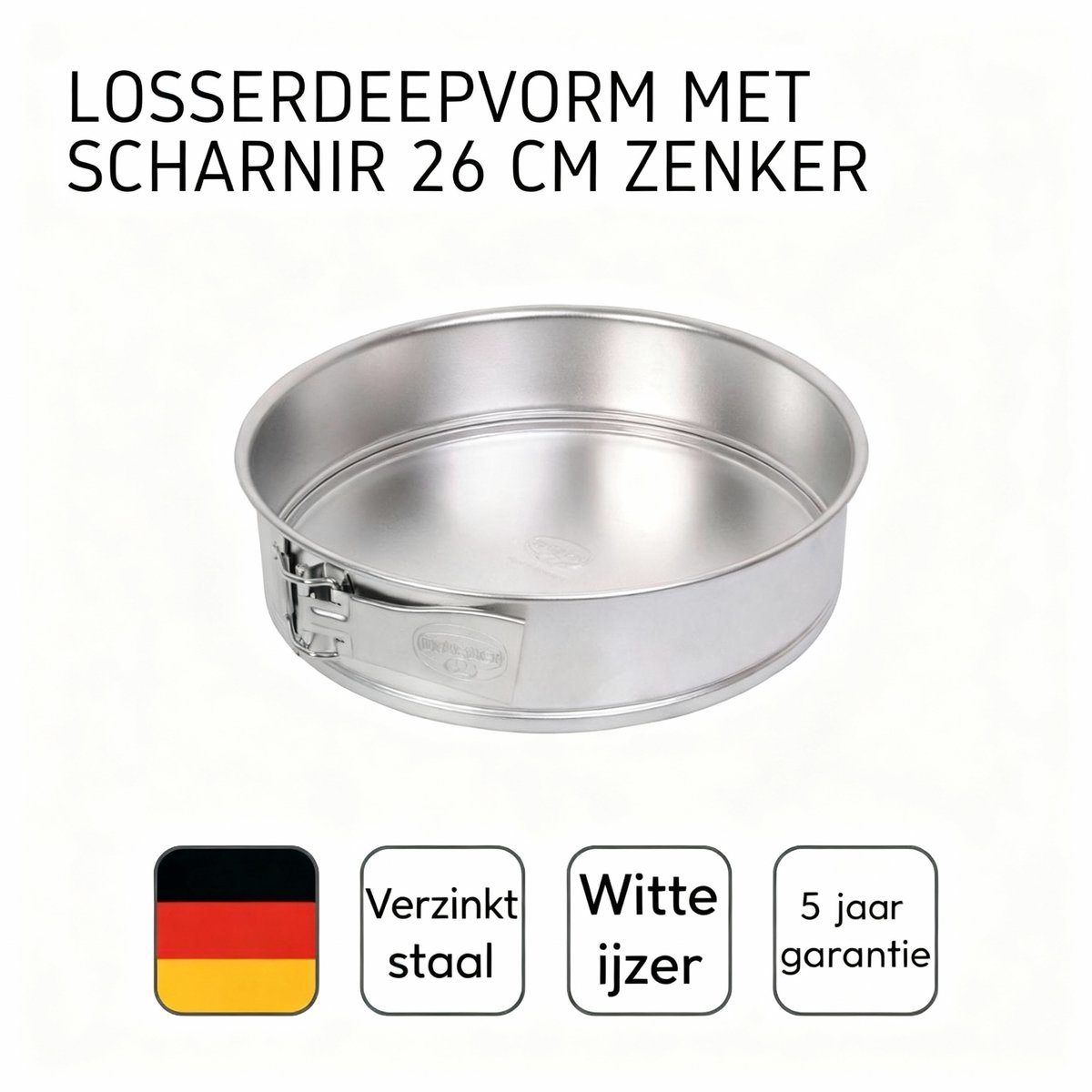 Dr. Oetker - Springvorm - Ø26x6,5 cm – foto 4
