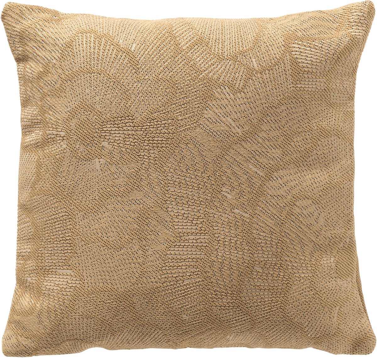 Dutch Decor DAISY - buitenkussen 45x45 cm - waterafstotend en uv-bestendig - Irish Cream - beige
