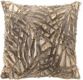 Dutch Decor NIM - sierkussen 45x45 cm - bladmotief - Timber Wolf - bruin - Inclusief binnenkussen - Luxe kussens voor woonkamer & bank