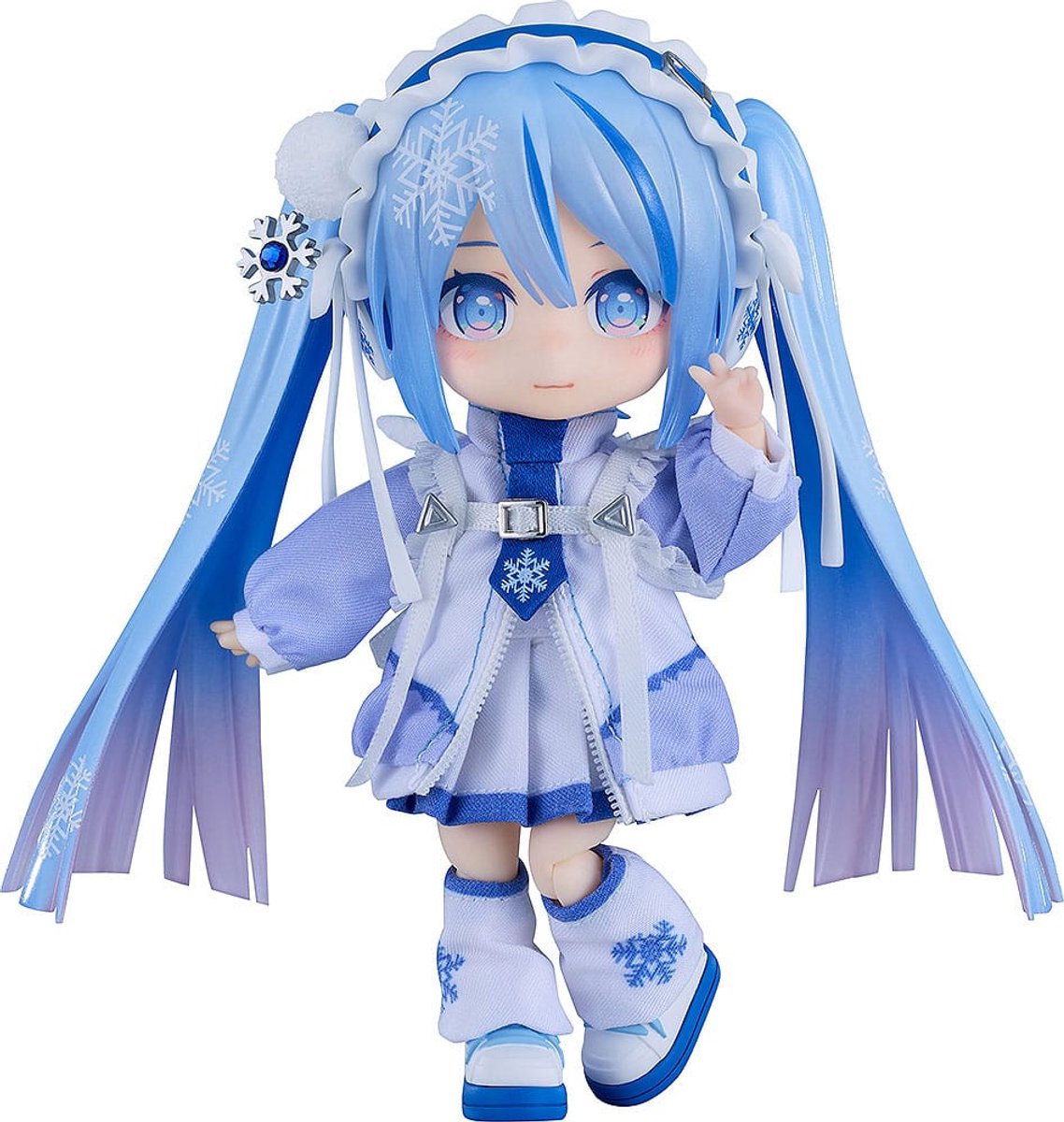Good Smile Company Character Vocal Series 01: Hatsune Mik Nendoroid Doll Action Figure Snow Miku: Yukiiro Pop Ver. 14 cm Action Figuur
