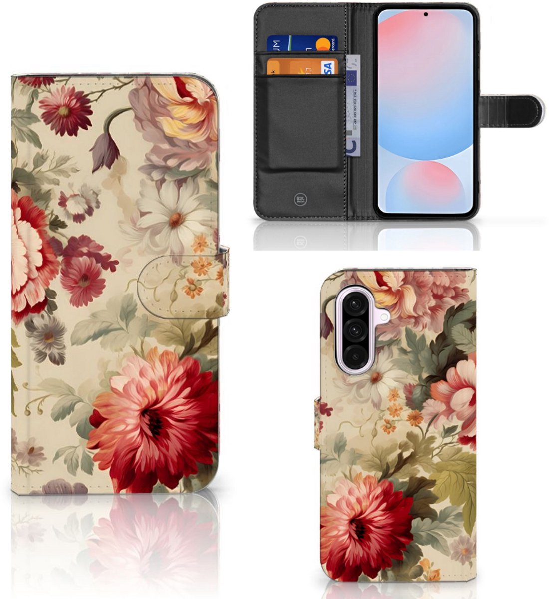 Hoesje voor Samsung Galaxy A56 Bloemen