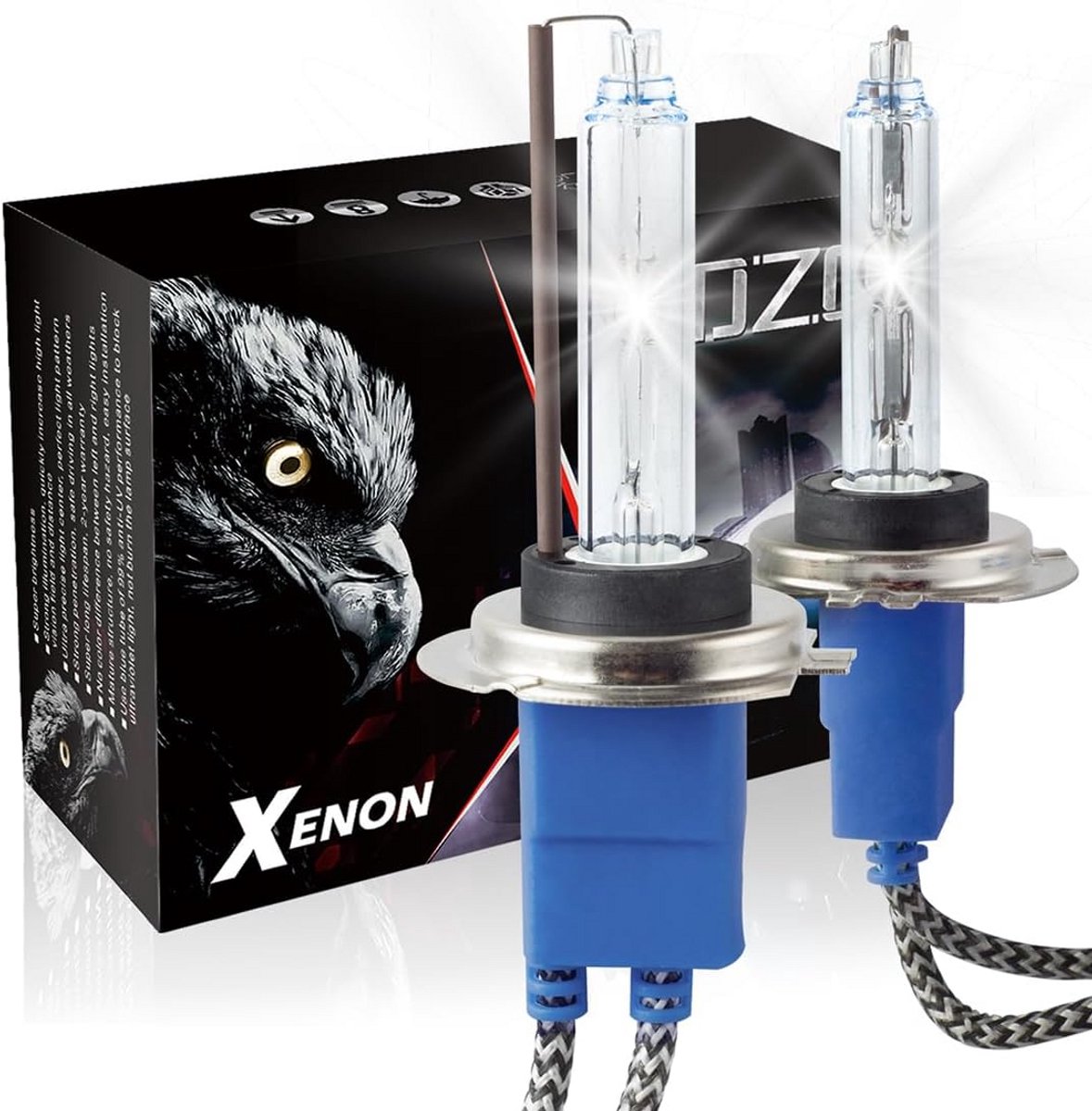 Xenon Verlichting Set H7 Koplamp Vervanging 35W 6000K Wit Licht Auto 2 Stuks
