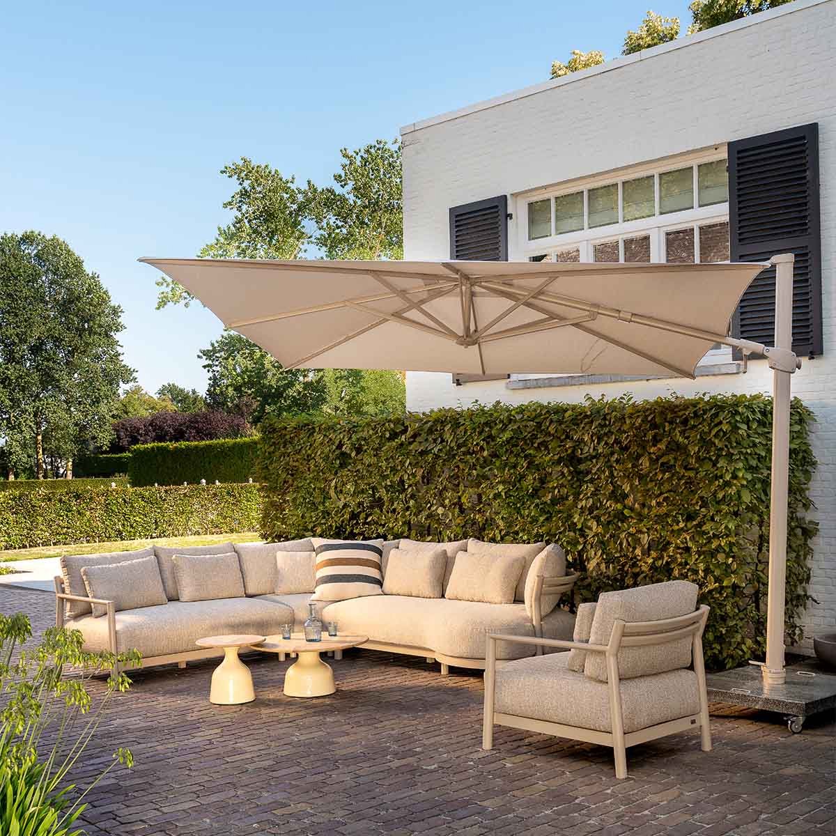 4 Seasons Outdoor Mykonos fauteuil lounge - latte