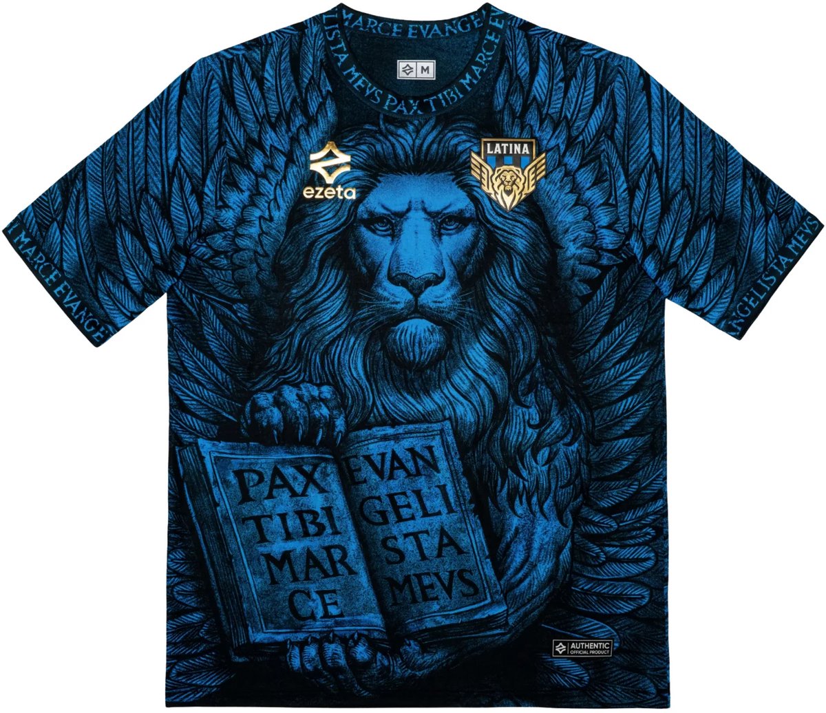 Latina Calcio Thuisshirt 2026 - Italië Voetbalshirt - Latina Calcio - Maat XL - Ezeta - Globalsoccershop