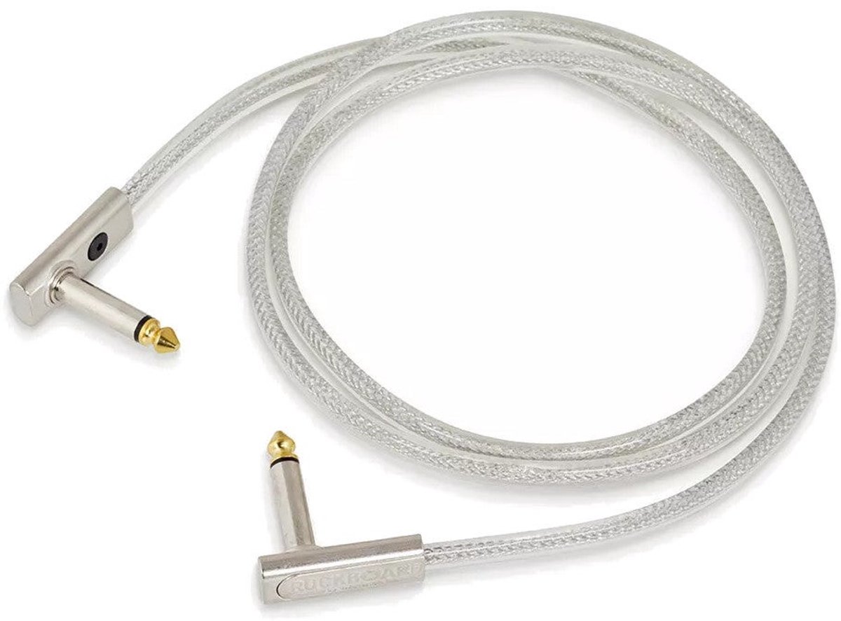 RockBoard Sapphire Series Flat Patch Cable transparant 1 m