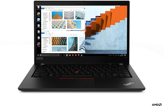 Lenovo ThinkPad T14 Gen 1 (AMD) AMD Ryzen™ 5 PRO 4650U Laptop 35,6 cm (14") Full HD 8 GB DDR4-SDRAM 256 GB SSD Wi-Fi 6 (802.11ax) Windows 10 Pro Engels Zwart
