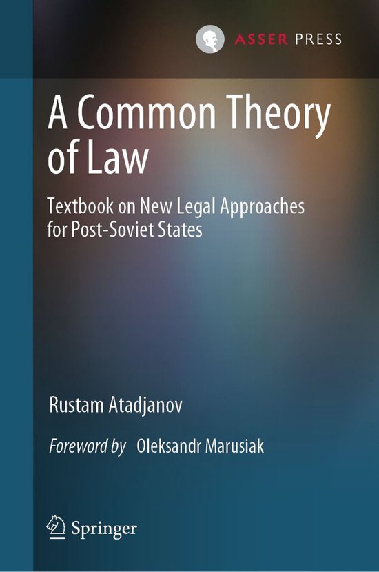 Law and Criminology (R0) - A Common Theory of Law - cover