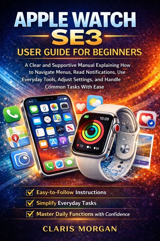 Apple Watch Se3 User Guide For Beginners - cover