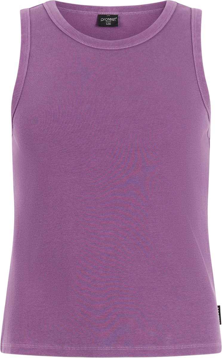 Protest PRTBoni Singlet Dames Normale pasvorm Ronde hals Paars