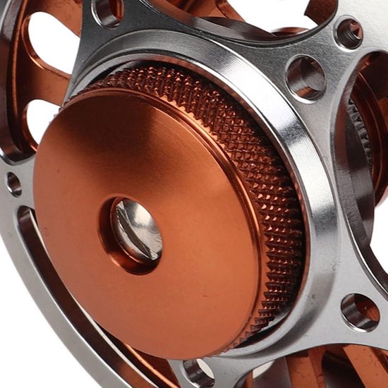 Allecto- Vliegvissen Reel - Efficiënt Remmen - 3 Lagers - 2 Kleuren Aanpassing - CNC Verwerking - 3/4 Fly Reel - Outdoor Vissen - Geschikt voor Vliegvissen - Kleur of model — afbeelding 2