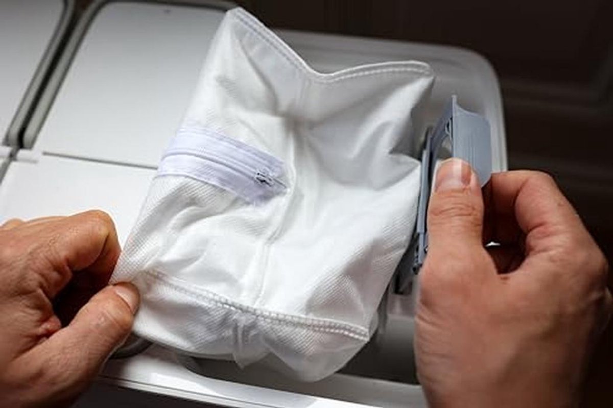 Herbruikbare stofzakken met ritssluiting voor stofzuigers - 3 stuks